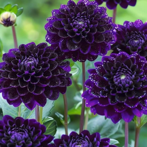 Георгин Анно Домини купить по цене от 255р. в интернет-магазине «Посадика» с доставкой почтой в в Демидове и по всей России – [изображение №1].